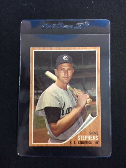 1962 Topps #38 Gene Stephens Athletics Baseball Card