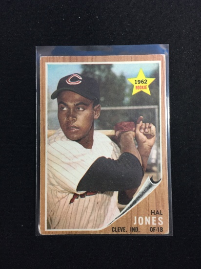 1962 Topps #49 Hal Jones Indians Baseball Card