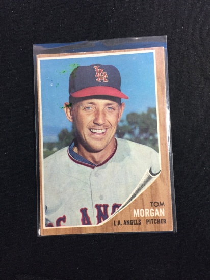 1962 Topps #11 Tom Morgan Angels Baseball Card