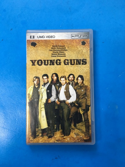 PSP UMD Video Young Guns Movie