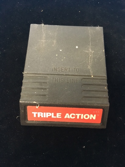 1979 Triple Action Mattel Cartridge Video Game