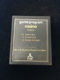 Atari CX-2652 Casino Video Game Cartridge