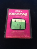 Atari Kaboom! Vintage Video Game Cartridge