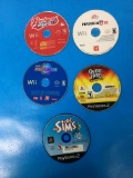 5 Count Lot of Loose Disc Video Games