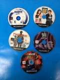 5 Count Lot of Loose Disc Video Games