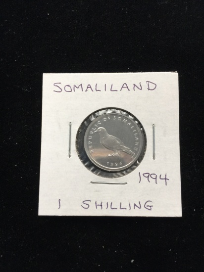 1994 Solaliland - 1 Shilling - Foreign Coin in Holder