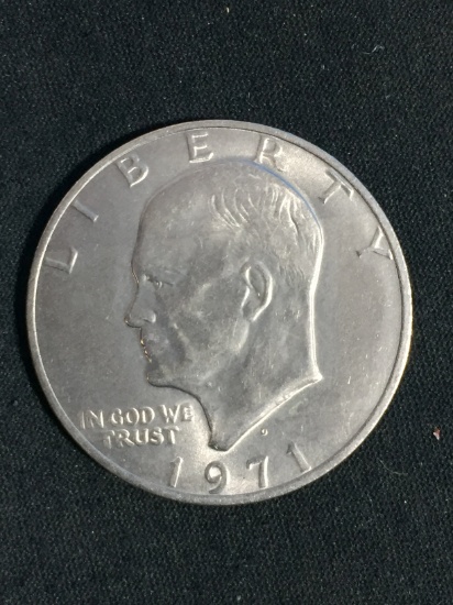 1971-D United States Eisenhower Dollar Coin