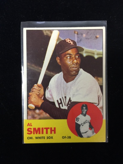 1963 Topps #16 Al Smith White Sox Baseball Card