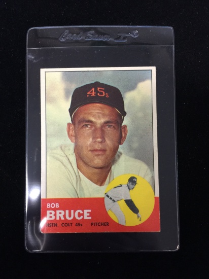 1963 Topps #24 Bob Bruce Colts Baseball Card