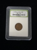 INB Slabbed Early Lincoln Wheat Back Penny Cent Coin 1930-1939