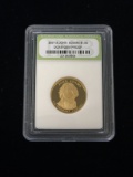INB Slabbed 2007-S John Adams $1 Presidential Coin DCAM Gem Proof Coin
