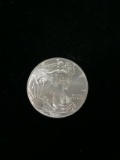 1 Troy Ounce .999 Fine Silver 2016 U.S. American Eagle Silver Bullion Round Coin