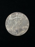 1 Troy Ounce .999 Fine Silver 1988 U.S. American Eagle Silver Bullion Round Coin