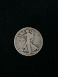 1920-D United States Walking Liberty Silver Half Dollar - 90% Silver Coin