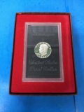 1972 United States Eisenhower Commemorative Proof Dollar Coin in Collector's Box