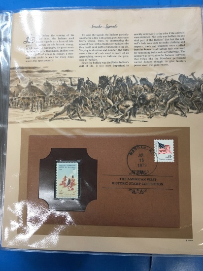 The American West Historic Stamp Collection - Smoke Signals