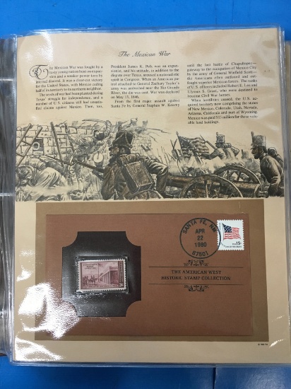 The American West Historic Stamp Collection - The Mexican War
