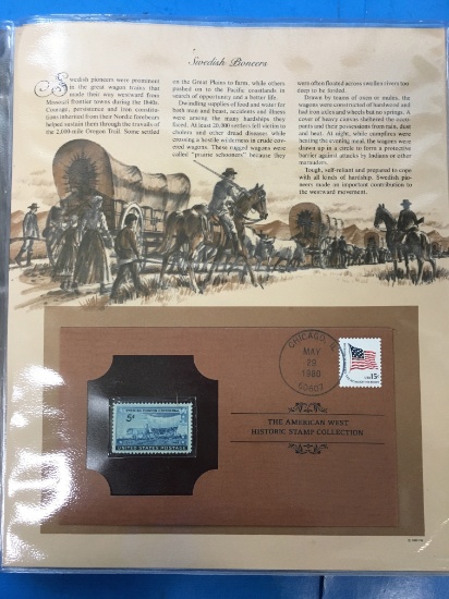The American West Historic Stamp Collection - Swedish Pioneers