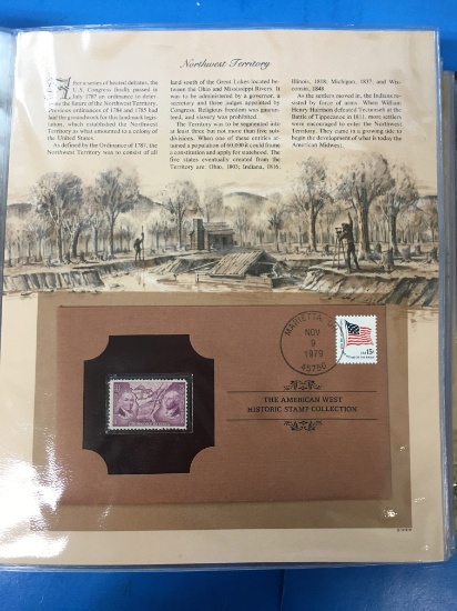 The American West Historic Stamp Collection - Northwest Territory