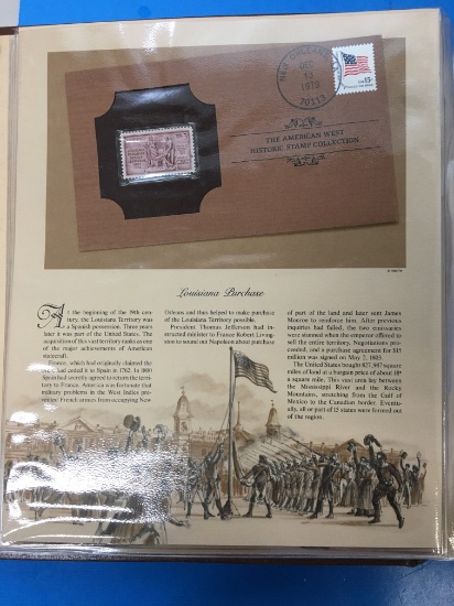 The American West Historic Stamp Collection - Louisiana Purchase