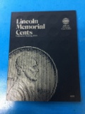 Unused Whitman Coin Folder #9000 Lincoln Memorial Cents Collection Starting 1959