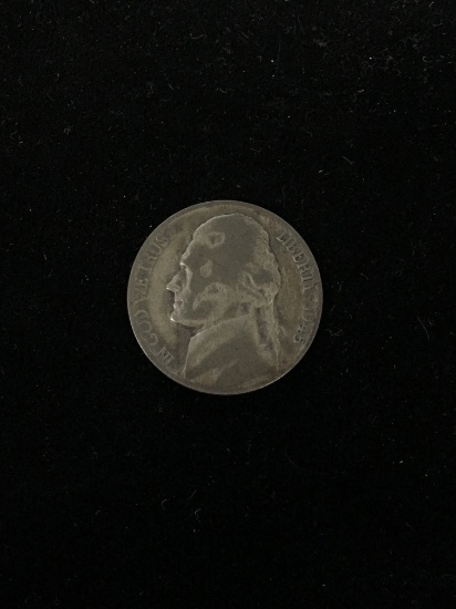 1945-P United States Jefferson Nickel WWII Issue - 35% Silver Coin