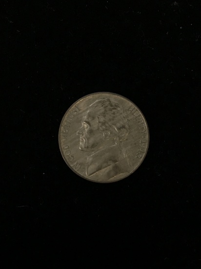 1943-P United States Jefferson Nickel WWII Issue - 35% Silver Coin