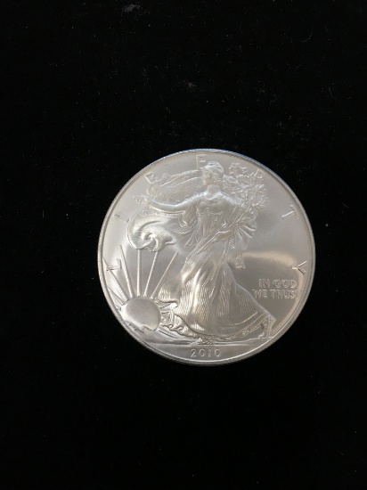 2010 American Silver Eagle 1 Ounce .999 Fine Silver Bullion Coin