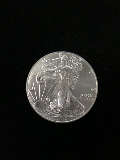 2017 American Silver Eagle 1 Ounce .999 Fine Silver Bullion Coin