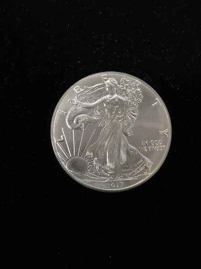 2017 American Silver Eagle 1 Ounce .999 Fine Silver Bullion Coin