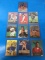 10 Card Lot of 1990's Baseball Card Insert Cards with Stars