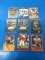 9 Card Lot of Football Star, Rookie & Insert Cards!