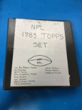 1983 Topps Football Complete 396 Card Set in Binder - Marcus Allen Rookie & More!