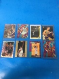 8 Card Lot of 1990's Basketball Insert & Star Basketball Cards