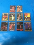 10 Card Lot of Michael Jordan Basketball Cards