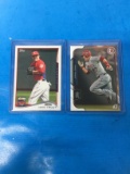 2 Card Lot of Mike Trout Angels Baseball Cards