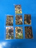 7 Card Lot of Rare 1995 Classic Unused Phone Cards - Emmitt Smith, Shaquille O'Neal & More!
