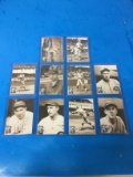 10 Card Lot of 1988 Conlon Collection Baseball Immortals Baseball Cards