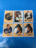6 Card Lot of 1991 Upper Deck Heroes Nolan Ryan Baseball Cards
