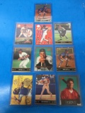 10 Card Lot of 1990's Baseball Card Insert Cards with Stars