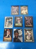 8 Card Lot of 1990's Baseball Card Insert Cards with Stars - Ken Griffey Jr. & Frank Thomas and more