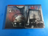 2 Movie Lot: Horror Movies: Saw IV & Saw V DVD