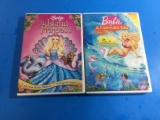2 Movie Lot: Barbie: The Island Princess & A Mermaid Tale DVD