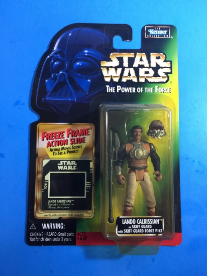 1997 Star Wars The Power of The Force NIB Action Figure - Lando Calrissian