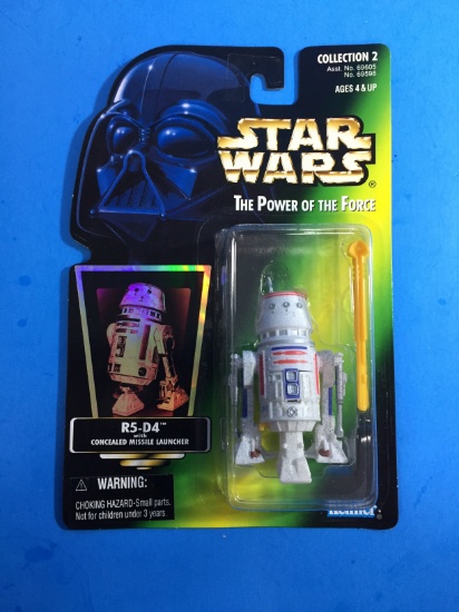 1997 Star Wars The Power of The Force NIB Action Figure - R5-D4