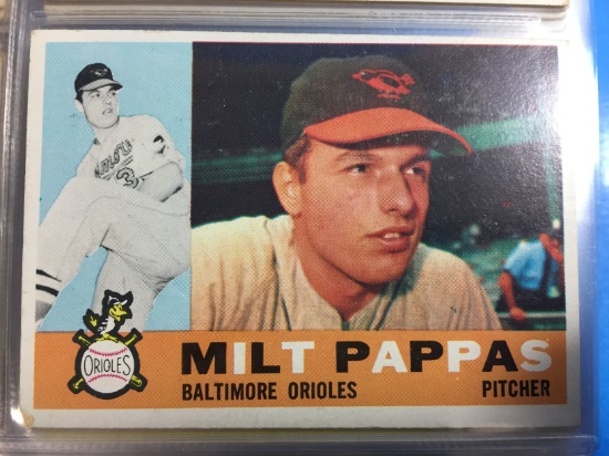 1960 Topps #12 Milt Pappas Orioles
