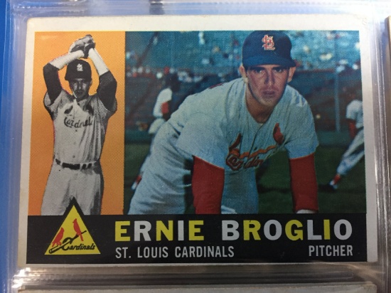 1960 Topps #16 Ernie Broglio Cardinals