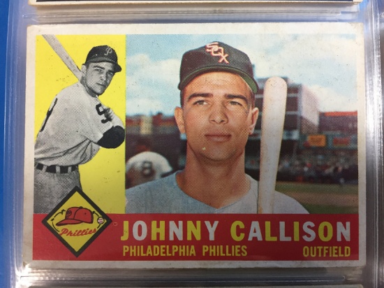 1960 Topps #17 Johnny Callison Phillies