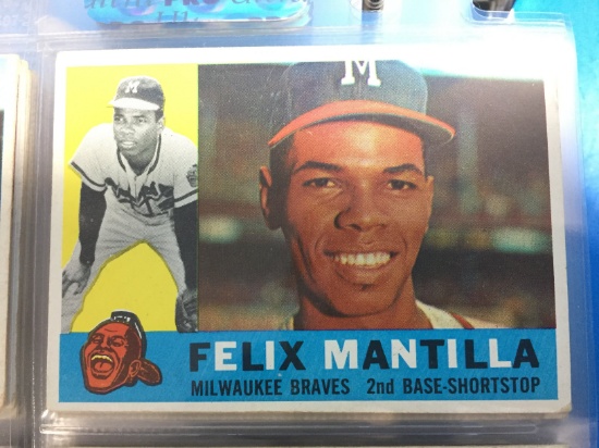 1960 Topps #19 Felix Mantilla Braves