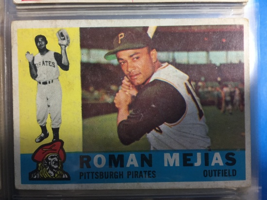 1960 Topps #2 Roman Mejias Pirates